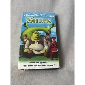 Shrek Vintage VHS tape